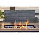 Paramount Gale Aluminum Convertible Fire Table, Rectangular, Bronze