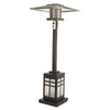 Paramount Illuminated Mission Patio Heater, Square