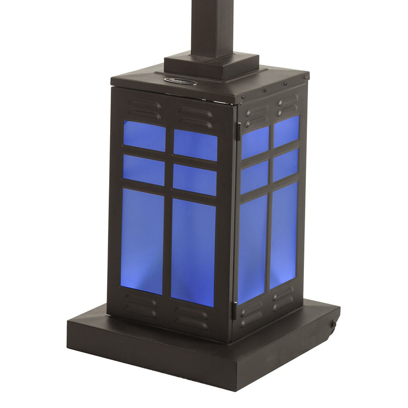 Paramount Illuminated Mission Patio Heater, Square