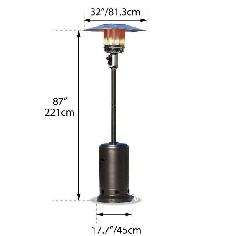 Paramount Patio Heater, Mocha