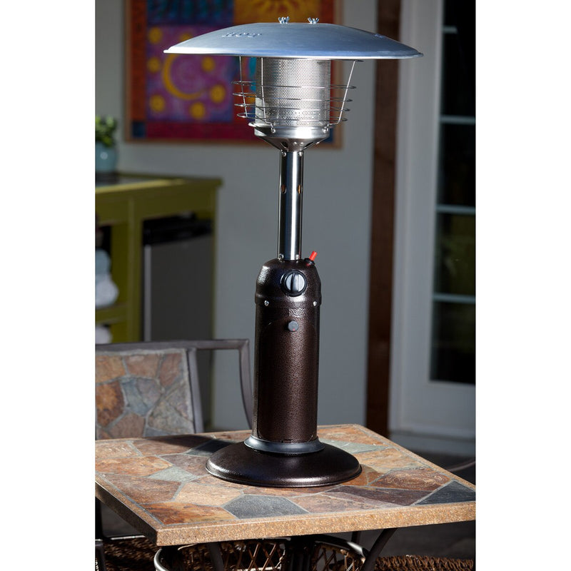 Paramount Table Top Propane Patio Heater, Mocha