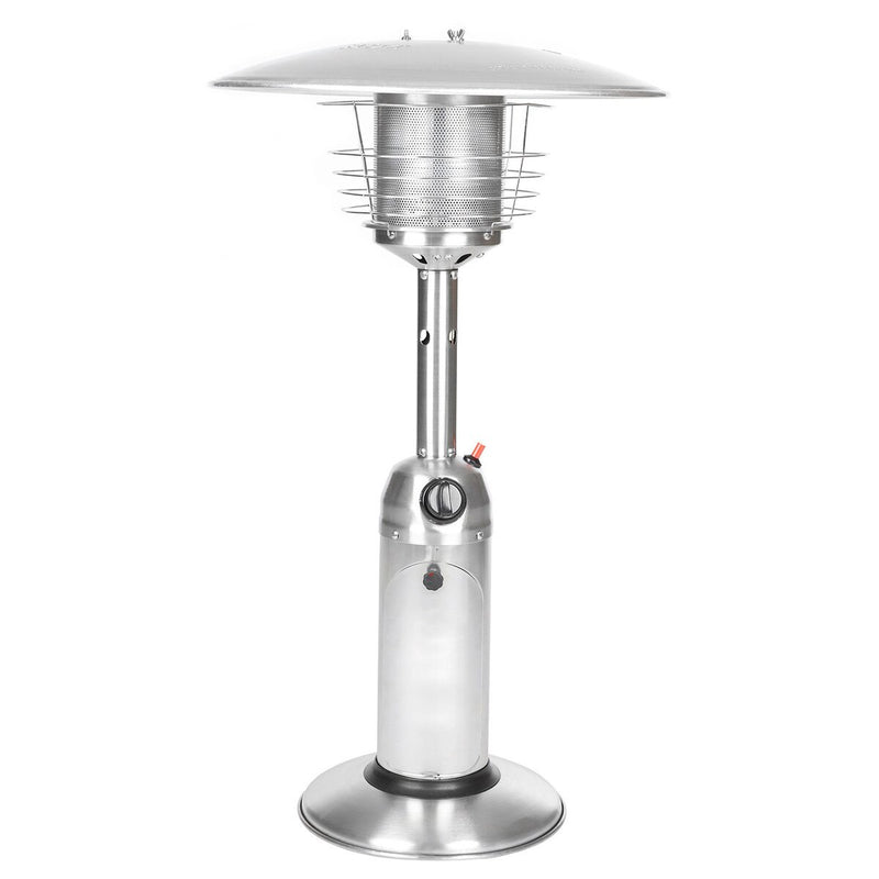 Paramount Table Top Propane Patio Heater, Stainless Steel