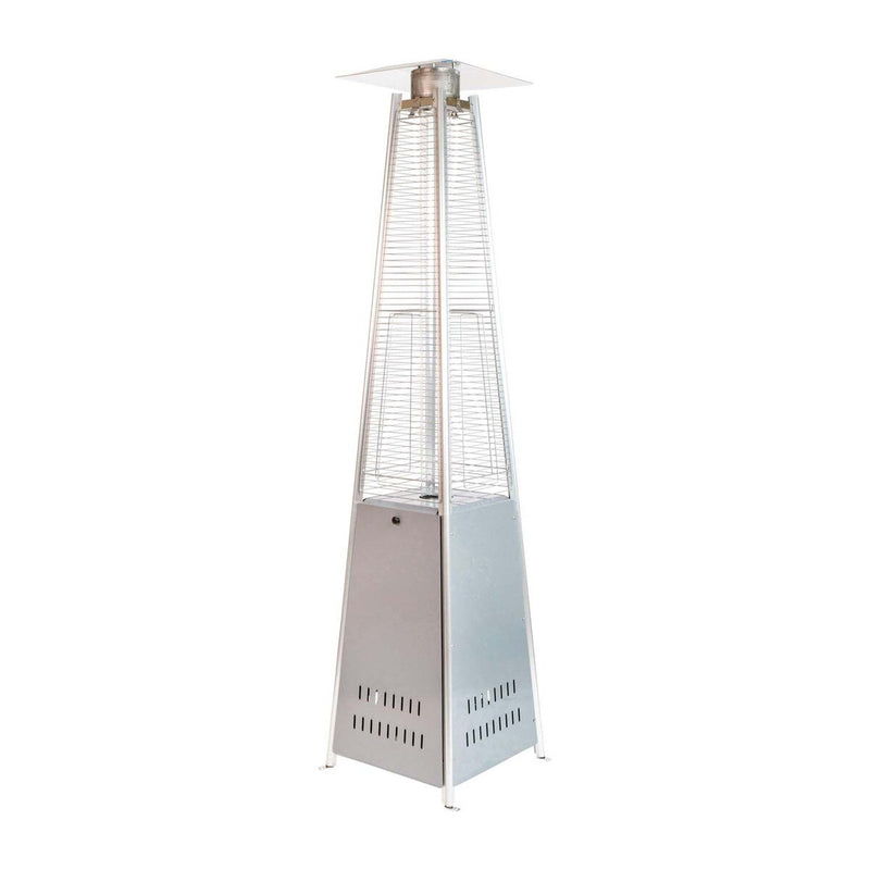 Paramount Flame Patio Heater, Grey and Silver