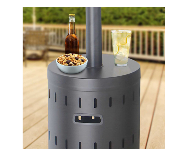 Paramount Flat Top Patio Heater, Grey