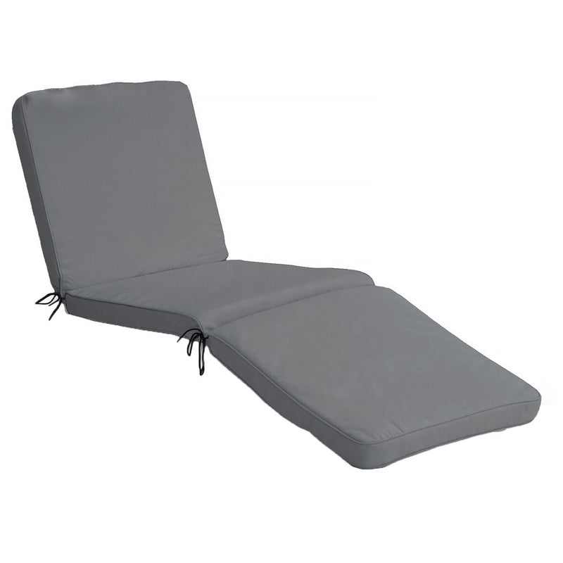 Patioflare Acacia Wood Foldable Lounger with Cushion