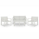 Patioflare Beautiful World Collection Recycled Plastic Pioneer Conversation Set