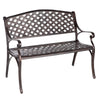 Patioflare Cast Aluminum Bench.