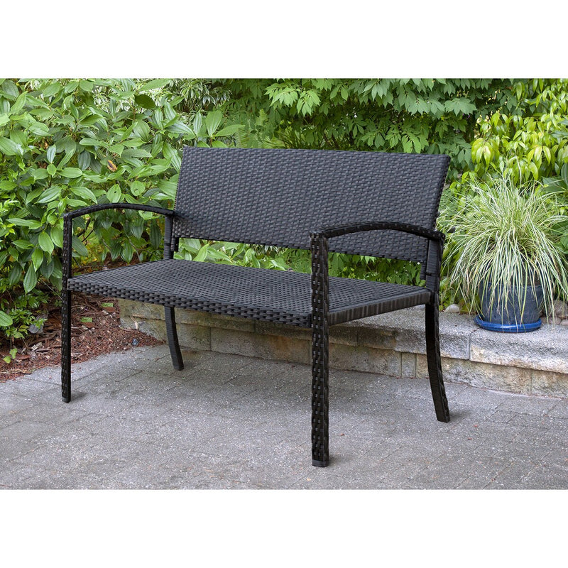 Patioflare Jackie Wicker Bench