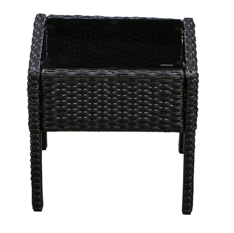 Patioflare Melody Wicker Chat Set