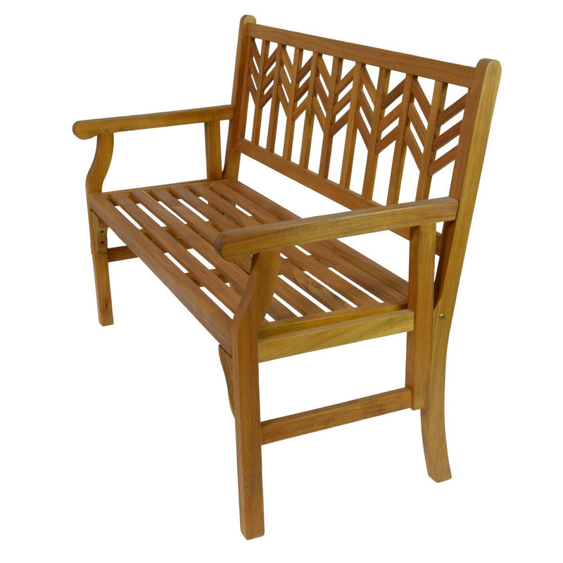 Patioflare PIKNIK Wood Folding Bench