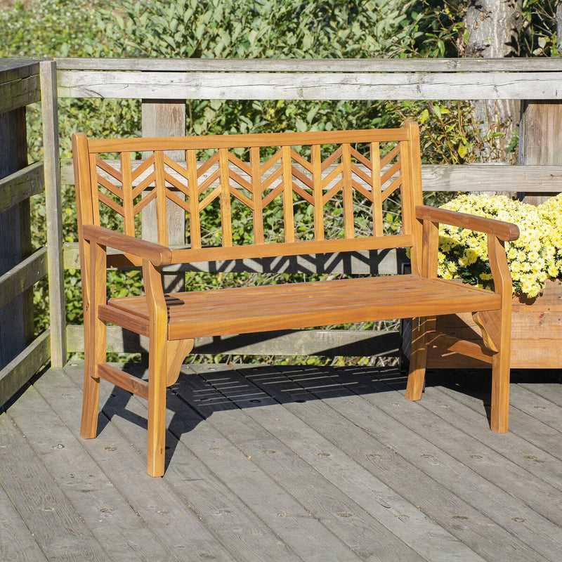 Patioflare PIKNIK Wood Folding Bench