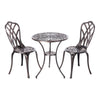 Patioflare Paradise Cast Aluminum Bistro Set