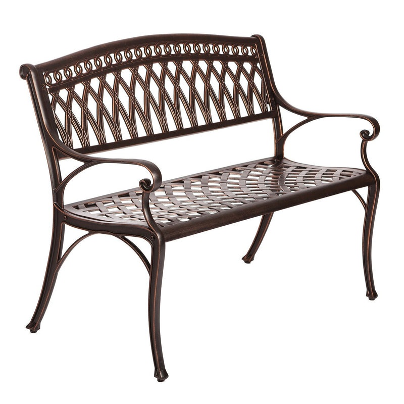 Patioflare Paradise Cast Aluminum Park Bench