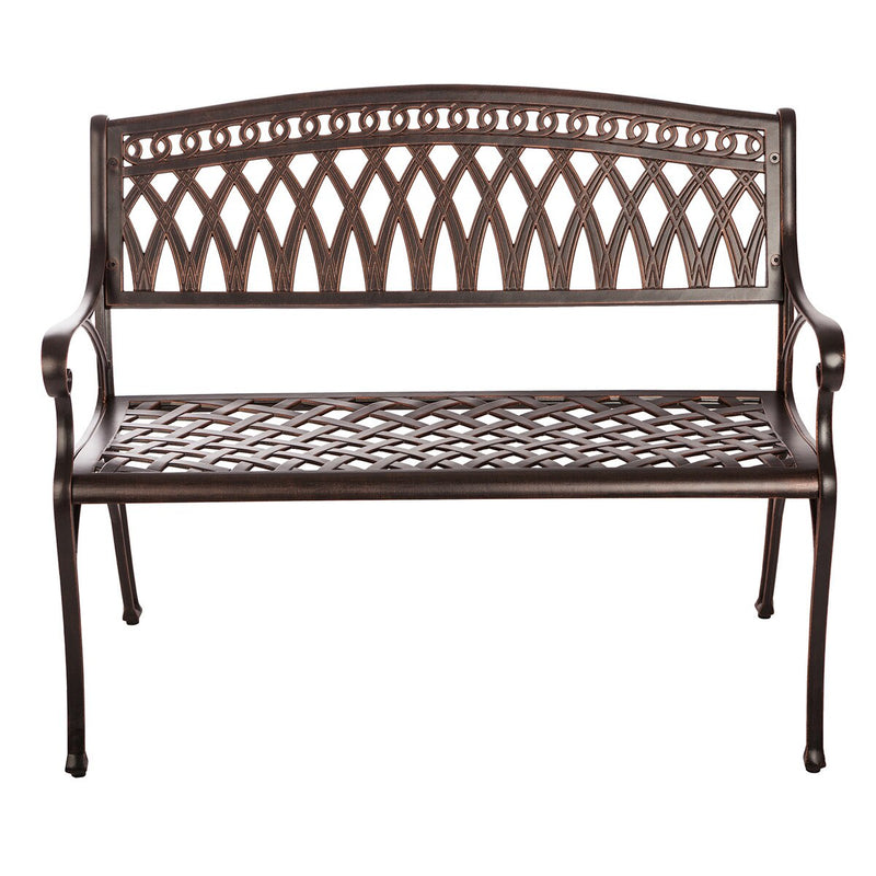 Patioflare Paradise Cast Aluminum Park Bench