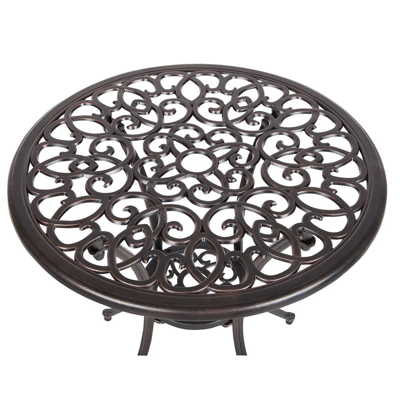 Patioflare Rosalie 3PC Cast Aluminum Bistro Set