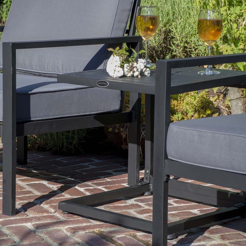 Patioflare Sam Aluminum Chat Set