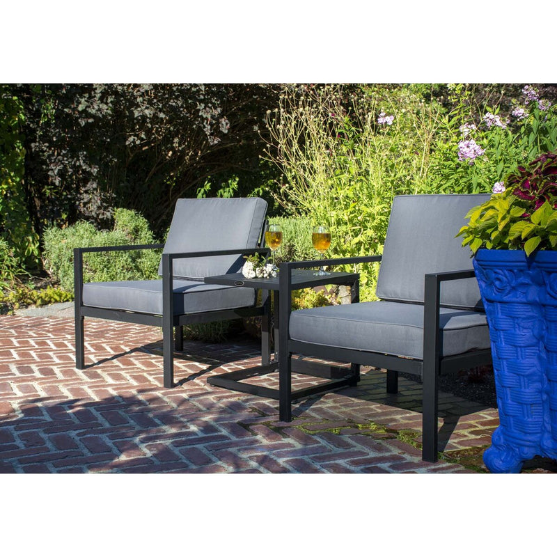 Patioflare Sam Aluminum Chat Set