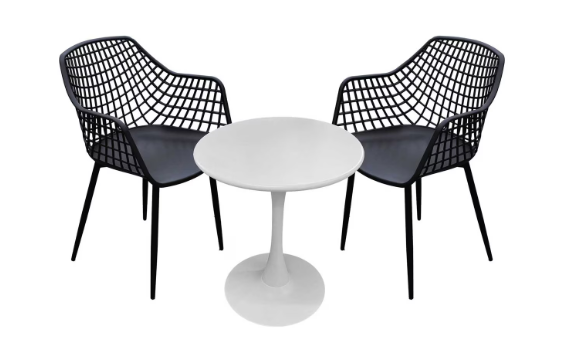 Patioflare Balcony Collection GRS Recycled Plastic Kana Bistro Set