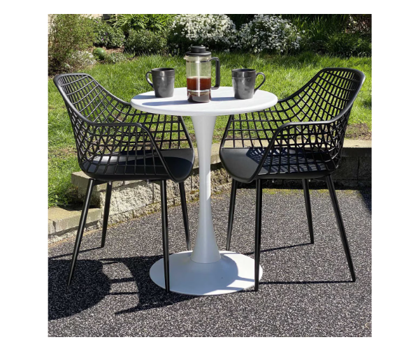 Patioflare Balcony Collection GRS Recycled Plastic Kana Bistro Set