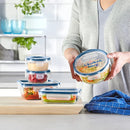 Pyrex Freshlock Plus Glass Storage With Microban 10-Piece Set