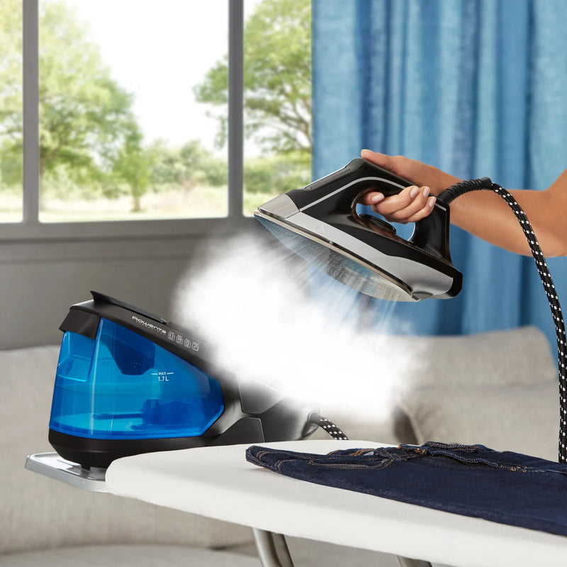 Rowenta Compact Steam Station Pro Iron with High Steam Pressure