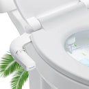 Slim Dual Nozzle Bidet Toileat Attachment with Adjustable Pressure Control