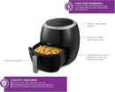Salton XXL Digital Air Fryer with Viewing Window, 8.5 Qt