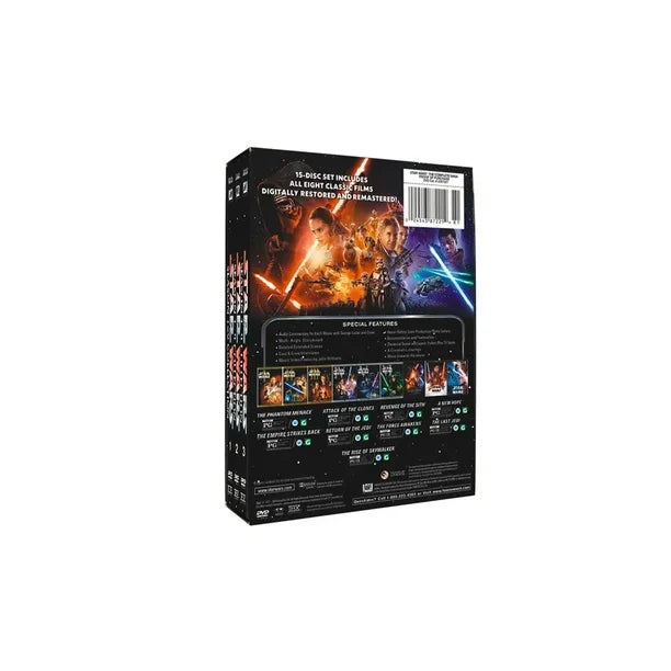 Star Wars Saga Season 1-9 DVD Collection (English only)