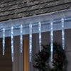 Sylvania 20 Twinkling Light Molded Pure White Icicles Set