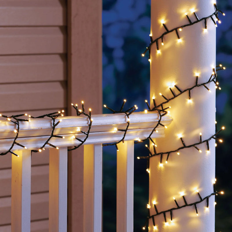 Sylvania 2 x 400 Warm White Micro LED Christmas Lights