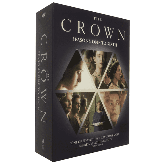 The Crown Complete Series Seasons 1-6 (DVD)