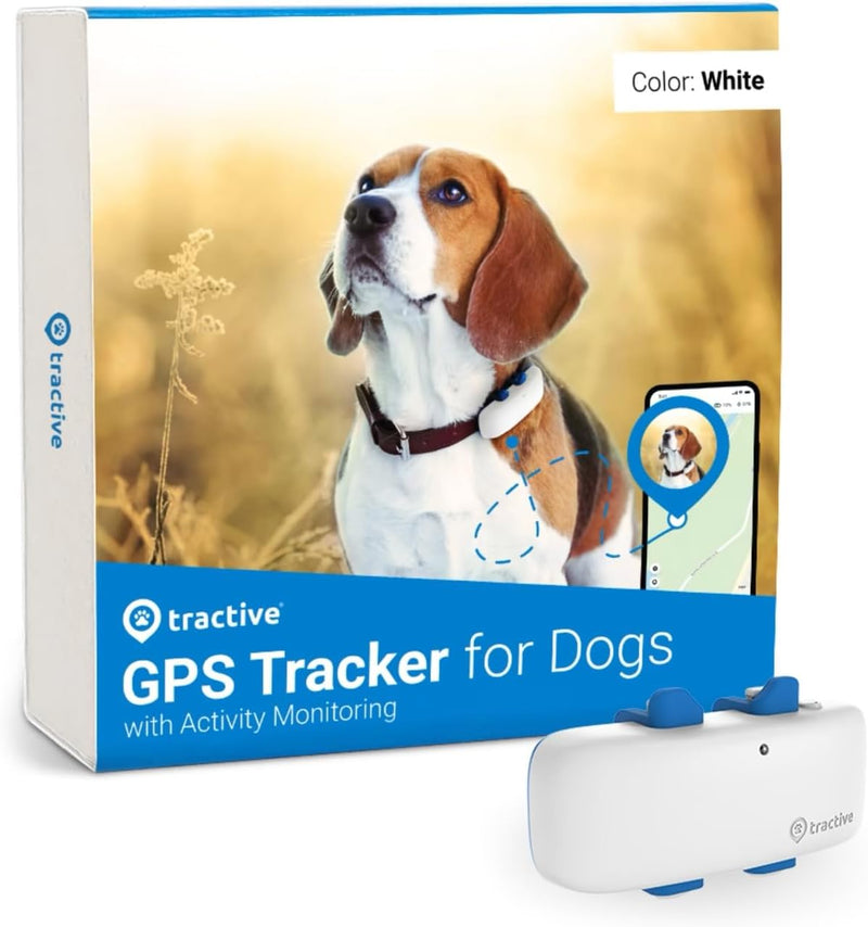 Tractive GPS Pet Tracker for Dogs  Waterproof, GPS Location & Smart Activity Tracker