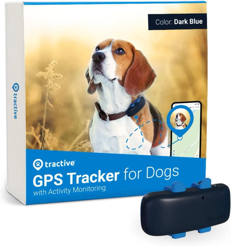 Tractive GPS Pet Tracker for Dogs  Waterproof, GPS Location & Smart Activity Tracker