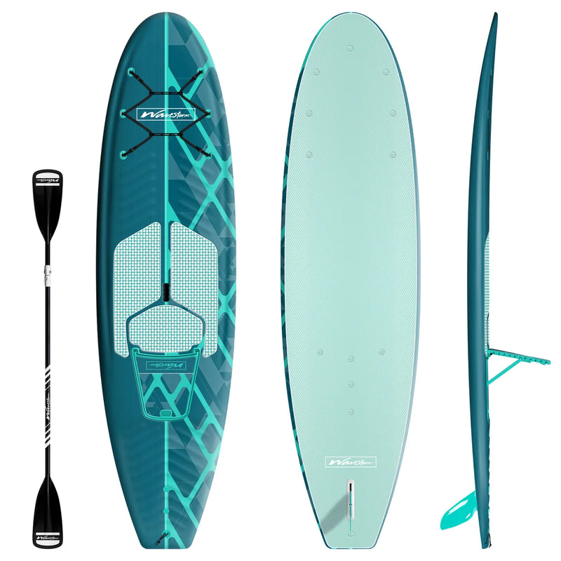 Wavestorm 3.23 m (10 ft 6 in.) Stand Up Paddle Board Hybrid with adjustable paddle