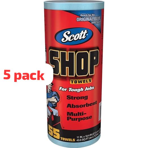 Scott Original Shop Towels, 5 Rolls