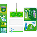 Swiffer Wet & Dry Sweeper Starter Kit, Mops for Floors, Includes 1 Floor Mop, 29 Swiffer Wet Pads & 14 Dry Cloth Refills