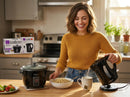 Salton Rice Cooker & Electric Kettle Kitchen Duo Set (6-Cup Cooker + 1L Kettle)