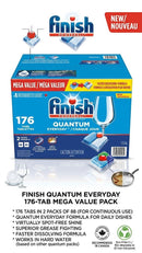 Quantum Everyday Dishwasher Detergent Tablets – 176 Count