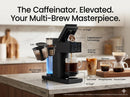 Single Serve Coffee Machine, Ground and K-Cup Compatible, Iced Coffee Function