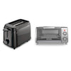 Black+Decker Toaster & Toaster Oven Combo (2-Slice + 4-Slice)