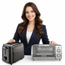 Black+Decker Toaster & Toaster Oven Combo (2-Slice + 4-Slice)