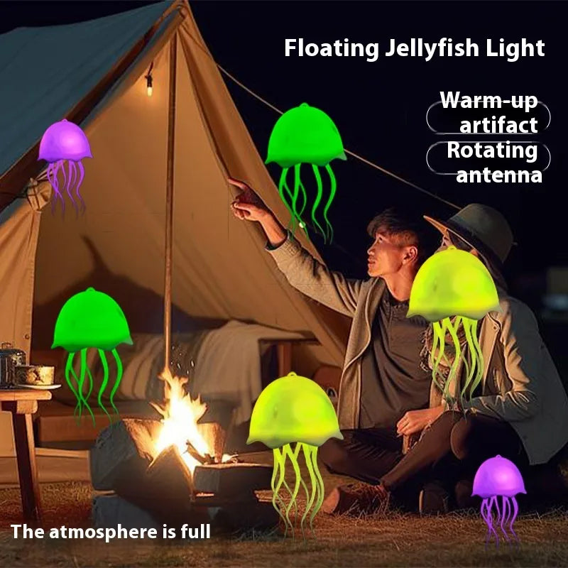 Jellyfish Lamp – USB Colorful Voice-Controlled