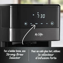 Mr. Coffee 12-Cup Programmable Coffee Maker with LED Touch Display