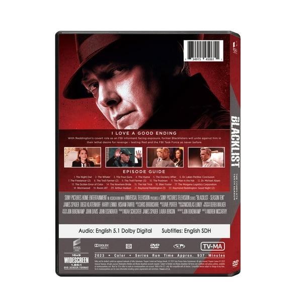 The Blacklist Season 10 (DVD)