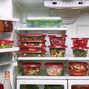 40-Piece Food Storage Container Set with Lids, Meal Prep & Lunch Containers, Reusable Kitchen Storage Boxes, Stackable Food Containers