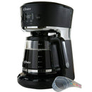 Oster 12-Cup Digital Programmable Coffee Maker BVSTRF100-033 – Easy-Measure System, Delay Brew, Fresh Brew Timer, Pause-n-Serve