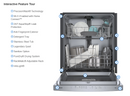 Bosch 300 Series 24 in Built-In Dishwasher with Home Connect