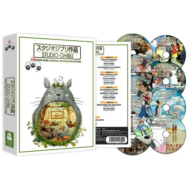 Studio Ghibli, Collection 25-Movies DVD  (English Only)