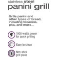 Salton Panini Grill - Stainless Steel