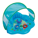 Swim School Inflatable Baby Splash Mat with Canopy, 28-in, Ages 6-18m